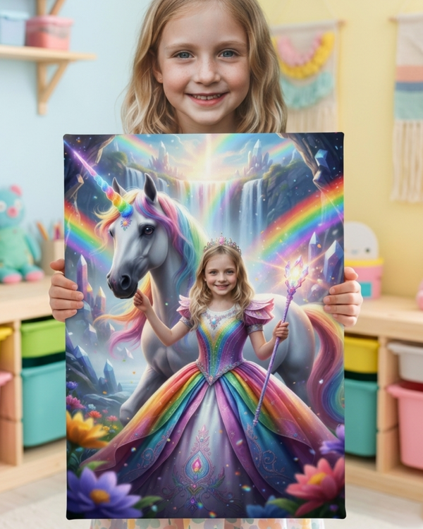 Rainbow Unicorn Princess
